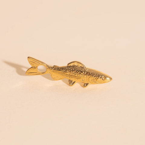 Trout Necklace Charm
