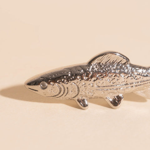 Trout Necklace Charm
