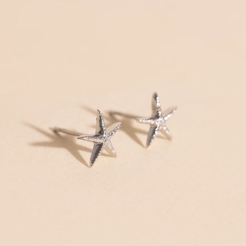 Mini Starfish Stud Earrings