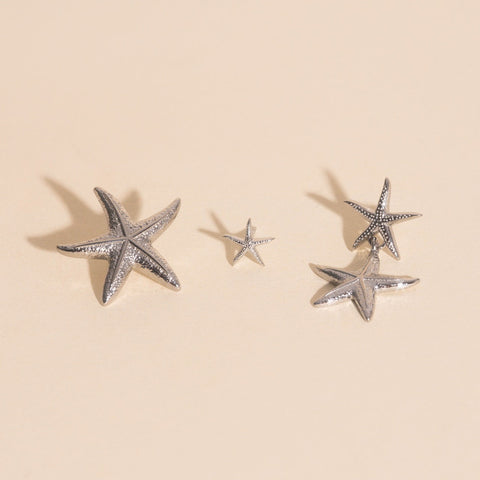Mini Starfish Stud Earrings