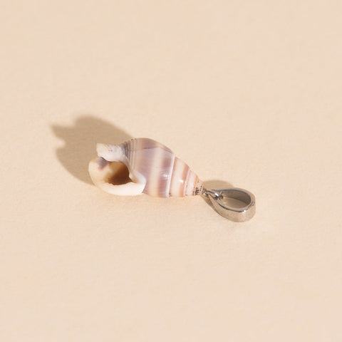 Spiral Shell Necklace Charm