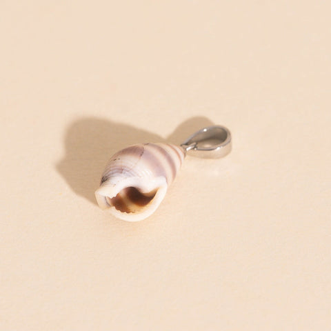 Spiral Shell Necklace Charm