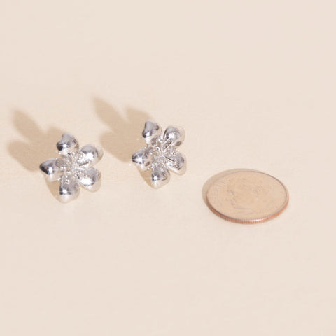 Hibiscus Stud Earrings