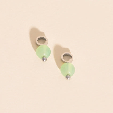 Aura Huggie Hoop Charms