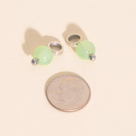 Aura Huggie Hoop Charms