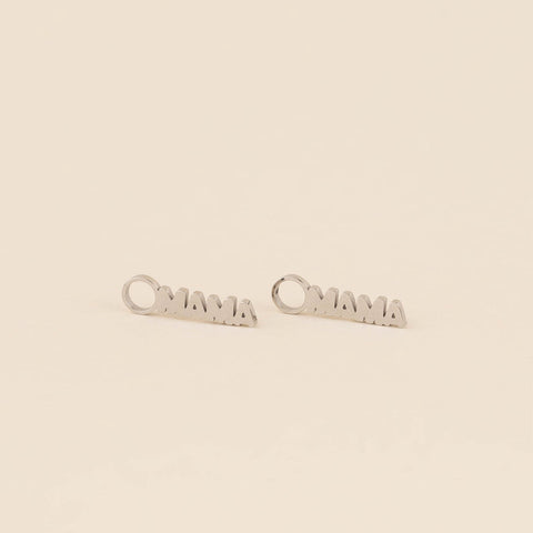 Mama Huggie Hoop Charms