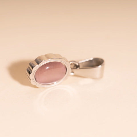 Haze Oval Necklace Charm
