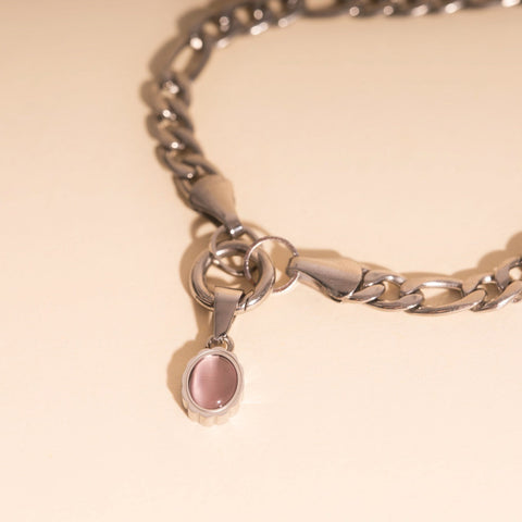 Haze Oval Necklace Charm