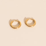 Titanium Mini Rounded Huggie Hoop Earrings