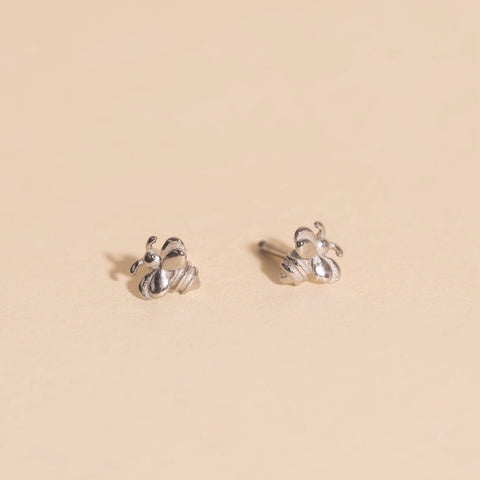 Mini Bumble Bee Stud Earrings