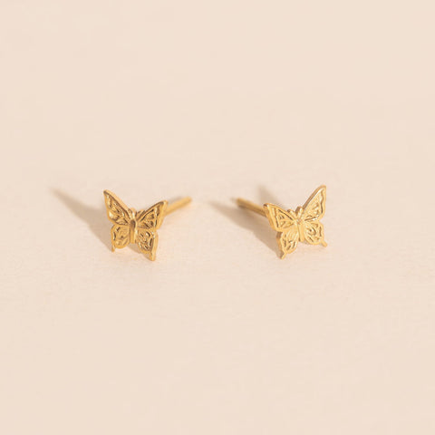 Mini Butterfly Stud Earrings
