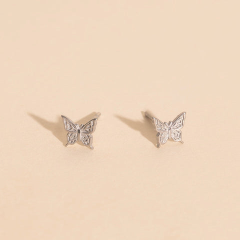 Mini Butterfly Stud Earrings