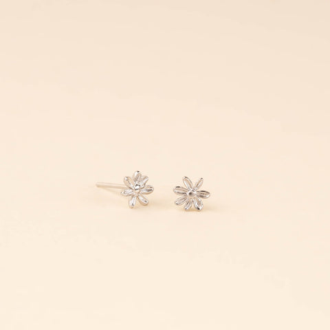 Mini Basic Flower Stud Earrings