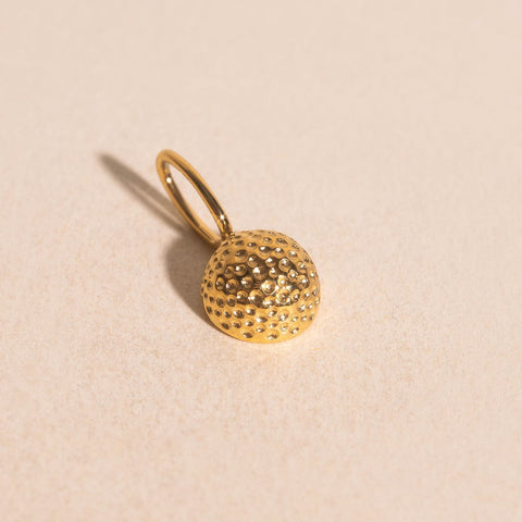 Golf Ball Necklace Charm