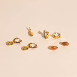 Football Stud Earrings