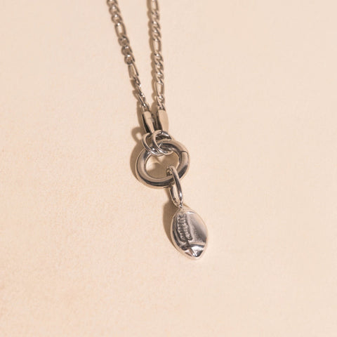 Football Necklace Charm