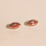 Football Stud Earrings