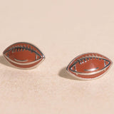 Football Stud Earrings
