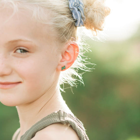 Cactus Stud Earrings