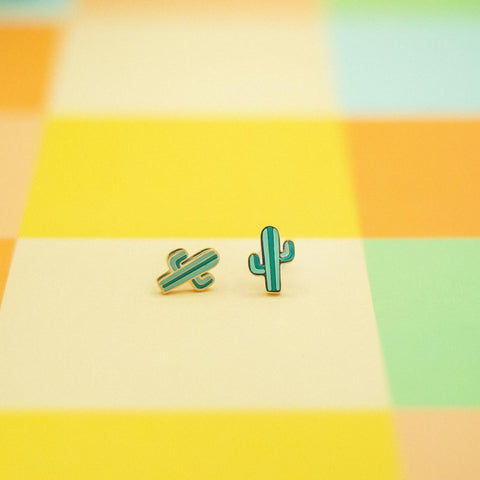 Cactus Stud Earrings