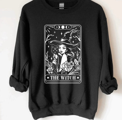 The Witch Tarot: T-Shirt, Pullover, Hoodie, Tank or Long Sleeve