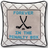 Needlepoint Pillow - Forever In the Penalty Box