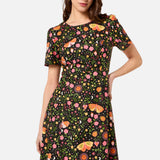 Folk Art Midi Dress