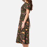 Folk Art Midi Dress