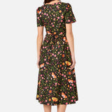 Folk Art Midi Dress