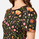 Folk Art Midi Dress