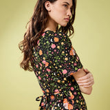 Folk Art Midi Dress