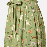 Cute Dogs Midi Skirt