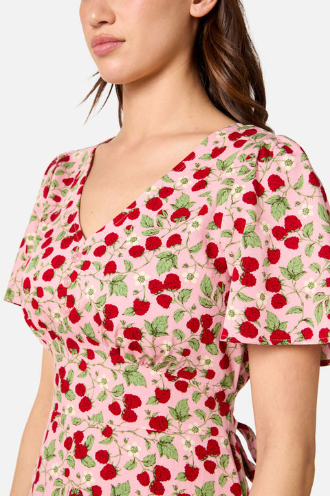 Raspberry Mini Dress