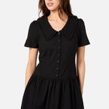 Andrea Drop Waist Mini Dress