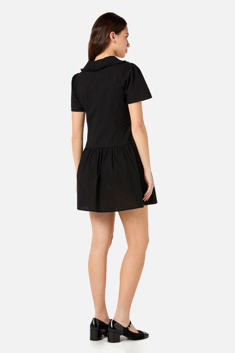 Andrea Drop Waist Mini Dress