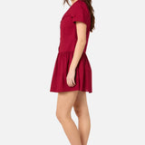 Andrea Drop Waist Mini Dress
