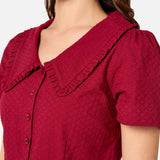 Andrea Drop Waist Mini Dress
