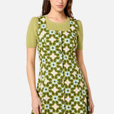 Ginny 60's Mini Pinafore Dress