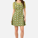 Ginny 60's Mini Pinafore Dress