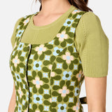 Ginny 60's Mini Pinafore Dress