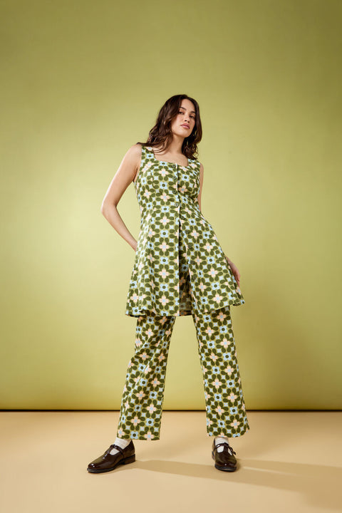 Ginny 60's Printed Jean
