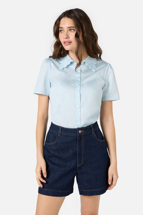 Lacey Collar Blouse