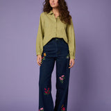 Garden Party Embroidered Jean