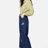 Garden Party Embroidered Jean