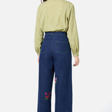 Garden Party Embroidered Jean