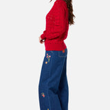 Bea Lacey Knit Sweater