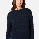 Bea Lacey Knit Sweater