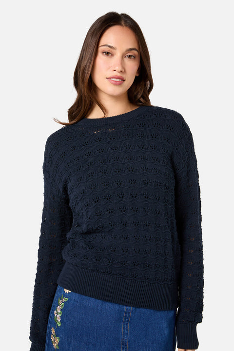 Bea Lacey Knit Jumper