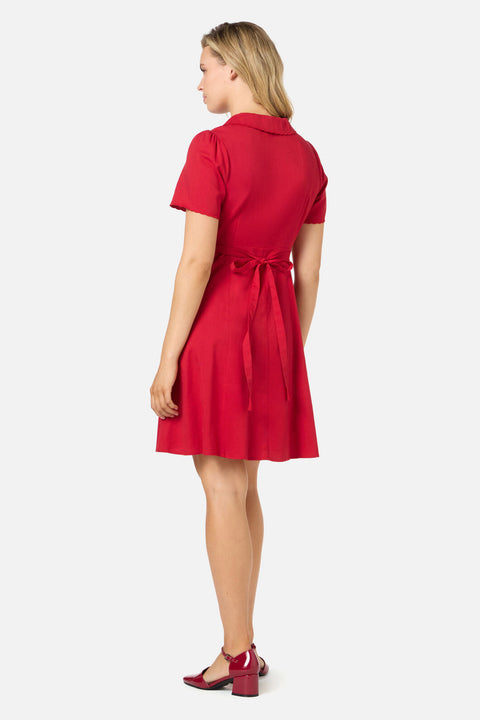 Josie Sweet Collar Tea Dress