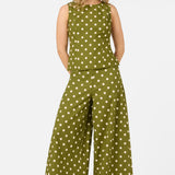 Polka Dot Shell Top